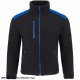 FLRA 340 - bluza polarowa unisex, gruba posiada bardzo dobre właściwości cieplne - jasno szaro-czarny 2XL 8