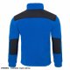 FLRA 340 - bluza polarowa unisex, gruba posiada bardzo dobre właściwości cieplne - czarno-niebieski royal XL 31