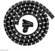 NEOMOUNTS Spiral Cable Wrap 15mm multiple cables black 7