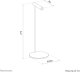 NEOMOUNTS Headphone Stand aluminum 13