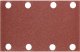 Papier ścierny prostokątny 8 otworów 128 x 78 mm P120 do 04-623, 5 szt. 54-051 3
