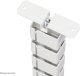 NEOMOUNTS Cable Spine Organizer for sit/stand desk frames screw mounted white 8
