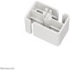 NEOMOUNTS Cable Spine Organizer for sit/stand desk frames screw mounted white 9
