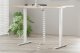 NEOMOUNTS Cable Spine Organizer for sit/stand desk frames clamp mounted white 8