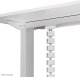 NEOMOUNTS Cable Spine Organizer for sit/stand desk frames magnet mounted white 6