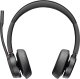 POLY Voyager 4320 Microsoft Teams Certified USB-A Headset +BT700 dongle Przewodowy i Bezprzewodowy Biuro/centrum telefoniczne USB Typu-A Bluetooth Czarny 1