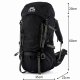 PLECAK TURYSTYCZNY TREKKINGOWY RG CAMP COMFORT 60L OUTDOOR 6
