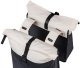 Basil Sakwa podwójna na bagażnik BASIL CLOVE DOUBLE PANNIER BAG 28-35L, Universal Bridge System, off-white/black 4