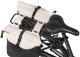 Basil Sakwa podwójna na bagażnik BASIL CLOVE DOUBLE PANNIER BAG 28-35L, Universal Bridge System, off-white/black 6