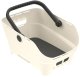 Basil Kosz na tylny bagażnik BASIL CENTO NEO rear bicycle basket MIK Hooks System off-white 3