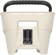 Basil Kosz na tylny bagażnik BASIL CENTO NEO rear bicycle basket MIK Hooks System off-white 4