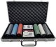 LeanToys Zestaw Do Gry W Pokera Profesjonalny Aluminiowa Walizka 500 el. 3