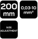 Neo Automatyczny ściągacz izolacji 0.03-10.0 mm 7