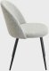 Krzesło tapicerowane  FRESCA Jasnoszare  HOMLA 6