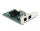 Delock - Netzwerkadapter - PCIe 2.0 Low-Profile - Gigabit Ethernet x 2 2