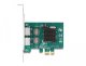 Delock - Netzwerkadapter - PCIe 2.0 Low-Profile - Gigabit Ethernet x 2 3