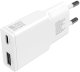 Ładowarka 4smarts Ładowarka sieciowa PDPlug Slim Duos 20W GaN USB-C+USB-A + kabel USB-C 1.5m biały 1