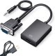 Adapter AV Verk Kabel adapter konwerter vga-hdmi full HD d-sub z jack 3.5 i USB 1