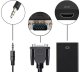 Adapter AV Verk Kabel adapter konwerter vga-hdmi full HD d-sub z jack 3.5 i USB 3