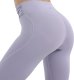 Legginsy damskie 4F FNK F369 jasny fiolet 4FWAW25TFTIF369 34S L 4