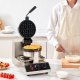 Gofrownica obrotowa do gofrów belgijskich gastronomiczna 1300W 7