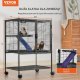 Vevor Metalowa Klatka dla Małych Zwierząt 86 cm 7