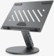 Spigen LD204H Laptop Stand Hub - Podstawka / stojak pod laptopa z Hubem 6 w 1 (Space Grey) 2
