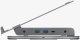 Spigen LD204H Laptop Stand Hub - Podstawka / stojak pod laptopa z Hubem 6 w 1 (Space Grey) 4