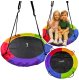 LeanToys Huśtawka Ogrodowa Bocianie Gniazdo Dla Dzieci Kolorowa 100cm 1