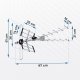 Antena zewnętrzna kierunkowa TV ultra HD 4K Berdsen BD-954 EDUKAMP 3