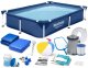 Bestway Basen prostokątny stelażowy 221x150x43 cm 16w1 56401N 1