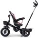 Milly Mally Rowerek Trójkołowy Movi Black-Pink 6