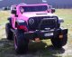 Super-Toys OLBRZYMI JEEP NA AKUMULATOR SPEED, SUPER RÓŻ, MIĘKKIE KOŁA, SIEDZENIE, APLIKACJA/DLS-X15A 11
