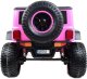 Super-Toys OLBRZYMI JEEP NA AKUMULATOR SPEED, SUPER RÓŻ, MIĘKKIE KOŁA, SIEDZENIE, APLIKACJA/DLS-X15A 2