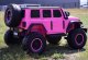 Super-Toys OLBRZYMI JEEP NA AKUMULATOR SPEED, SUPER RÓŻ, MIĘKKIE KOŁA, SIEDZENIE, APLIKACJA/DLS-X15A 22