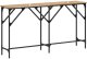 vidaXL Konsola dąb artisan 140 x 29 x 75 cm Materiał drewnopochodny 6