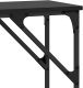 vidaXL Konsola Czarny dąb 140 x 29 x 75 cm Materiał drewnopochodny 9