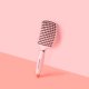 SISTER YOUNG_Ovia Hair Brush szczotka do włosów z włosiem dzika Pink 2