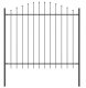 Ogrodzenie Ogrodowe Szary 170 x 150 cm Lumarko! 2