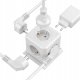 Wtyczka 5-in-1, gniazdo zasilania kostki, wiele gniazd 3680W, do domu biura 1