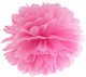 34907 POMPON bibułowy 15 cm biały dekoracja pompony 1