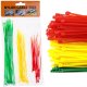Staples TG56593 Opaski zaciskowe Trytki trytytki 3 rozmiary samozaciskowe kolorwy Zestaw 1