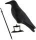 TG60297 DUŻY KRUK ODSTRASZACZ PTAKÓW GOŁĘBI SZPAKÓW 5