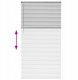 Żaluzja okienna z zasłonami ręczne Srebrny Aluminium Lumarko! 12