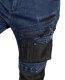 Neo Spodnie robocze DENIM, wzmocnienia Oxford, granatowe, rozmiar S 2