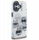 Etui Karl Lagerfeld IML Multi K&C Head Pattern do iPhone 16 przezroczysty 4