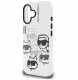 Etui Karl Lagerfeld IML Multi K&C Head Pattern do iPhone 16 przezroczysty 6