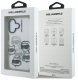 Etui Karl Lagerfeld IML Multi K&C Head Pattern do iPhone 16 przezroczysty 8