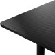 Biurko Cougar Prosty Czarne 180 cm x 75 cm 6