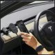 Uchwyt samochodowy z ładowarką bezprzewodową PITAKA MagEZ Pro 2 Qi2 Tesla Magsafe do Tesla Model 3/Y czarno szary 7